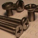 Stainless Steel Machine Screws / Metal Threads